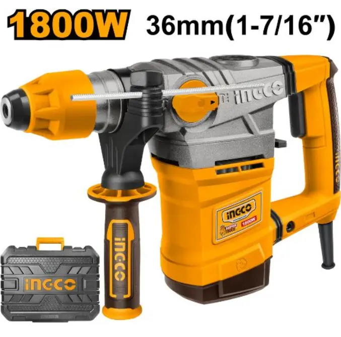 [RH18008] 1800W 36mm Anti-vib SDS Plus كومبرسور برم وتكسير