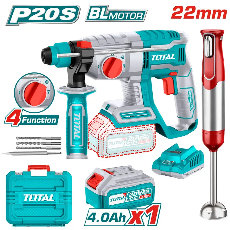 [TOSLI240208] 20V 22MM Rotary Hammer SDS Price 120$