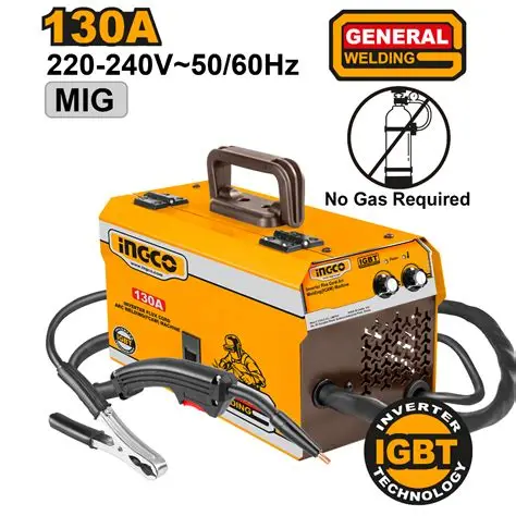 [ING-FC13012]  130A MIG مكنة لحام شريط بدون غاز انفرتر