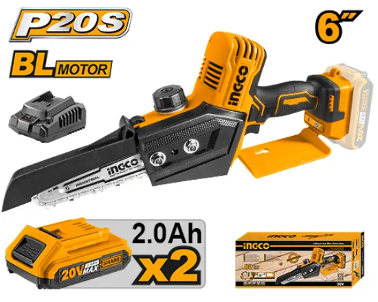 [CGSLI20682] 20V 6" 2BATT 2AH+Charger منشار حطب صغير Price 166.45$