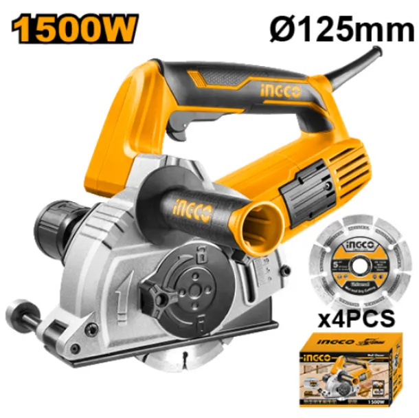 [WLC15008] 1500W 125 mm صاروخ قص حيطان