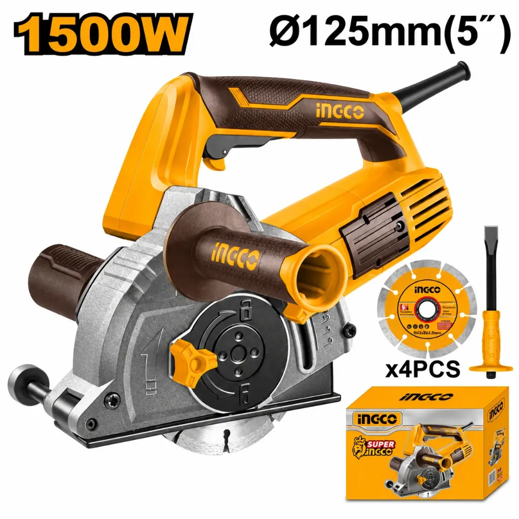 [WLC15008] 1500W 125 mm صاروخ قص حيطان