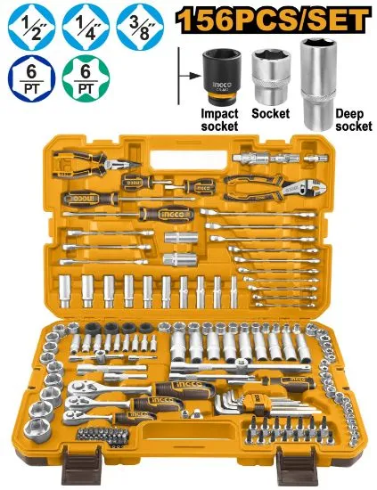[HKTHP21561] 156 Pcs Combination Tools Set