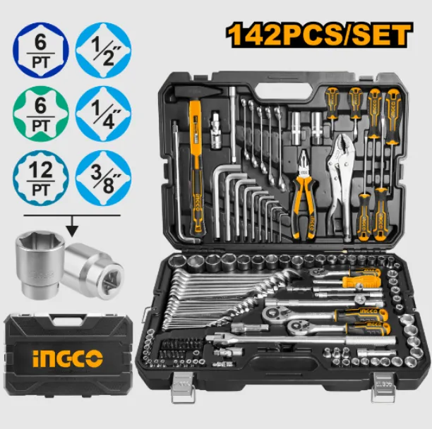 [HKTHP21421] 142 Pcs طقم عدة ميكانيك صناعي