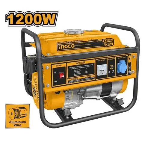 [GE150026] 1.2KW (1200W) مولد كهرباء على البنزين حبلة