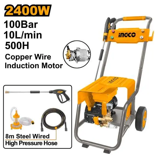 [HPWR30018] 2400W 100Bar 10L/min مكنة غسيل صناعية