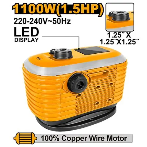 [WAPM11001] 1100W 1.5P Led display طرمبة كاتم لتعديل ضغك المياه اوتوماتيك Price 484$