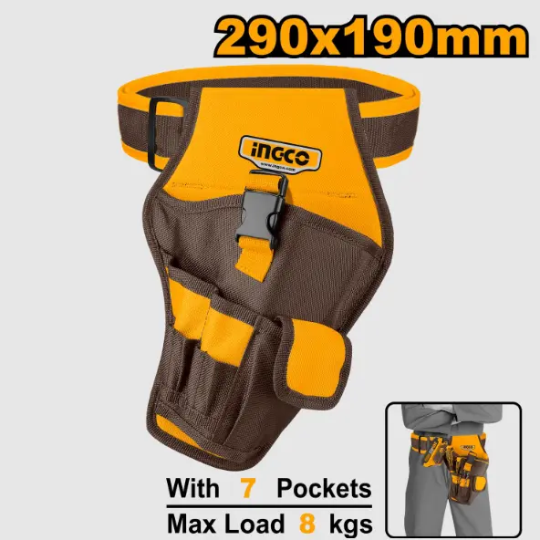 [HTBP030128-F] L29xW19cm drill holster وزرة حاملة مقدح فدار Price 4.40$