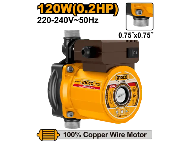 [SCM120] 0.2HP 120W Aller Retour مضخة شوفاج