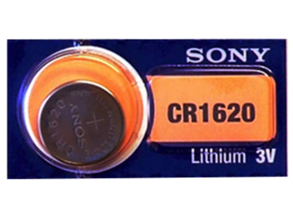 [CR1620] Sony 3V Lithium Round Battery CR1620