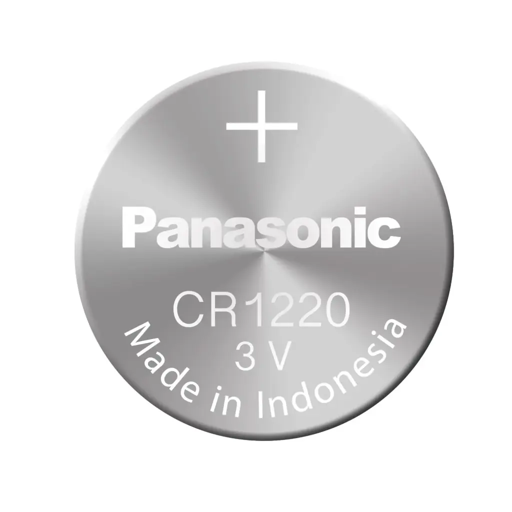 [CR1220] Panasonic 3V Lithium Round Battery CR1220
