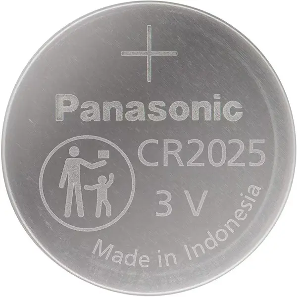 [CR2025] Panasonic 3V Lithium Round Battery CR2025