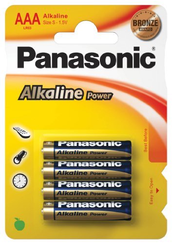 [AM4-MN2400] Panasonic Power Alkaline AAA 1.5V 4pcs