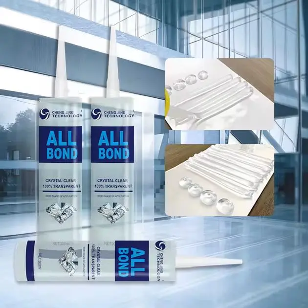 [CS002014] Crystal Clear MS Polymer Fast&Strong Bonding Silicone 300ml