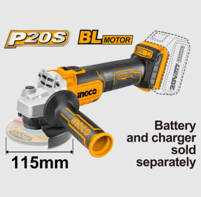 [CAGLI201158-F] 20V 8500rpm BL صاروخ بطارية