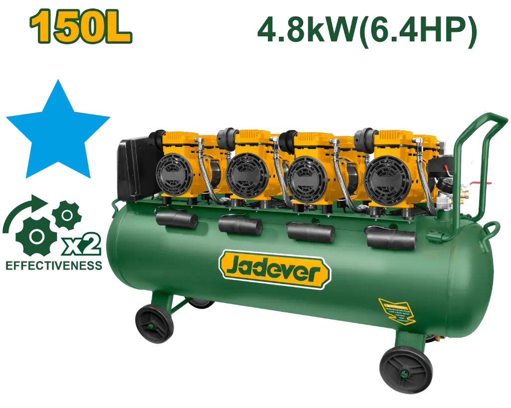 [JDAP2R81] 150L 6.4HP كومبرسور هوا بدون زيت Price: 678.95$
