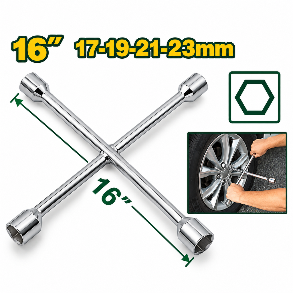 [JDTH8316] 16" (17-19-21-23mm) مفتاح جنط