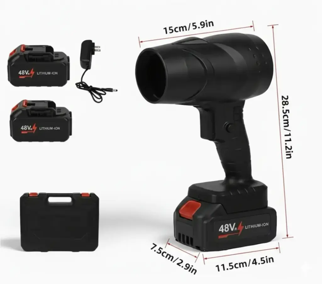 [BLOWER48] Blower Gun 2Batt + Charger + Box Price 28$
