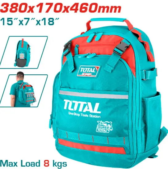 [THBP02025-F] Total Tools Backpack شنطة ضهر فدار