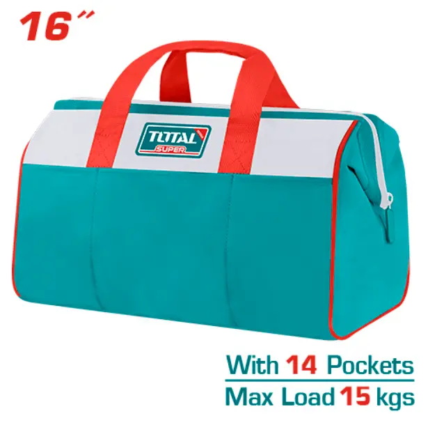 [THT261625-F] Total 16" شنطة عدة قماش