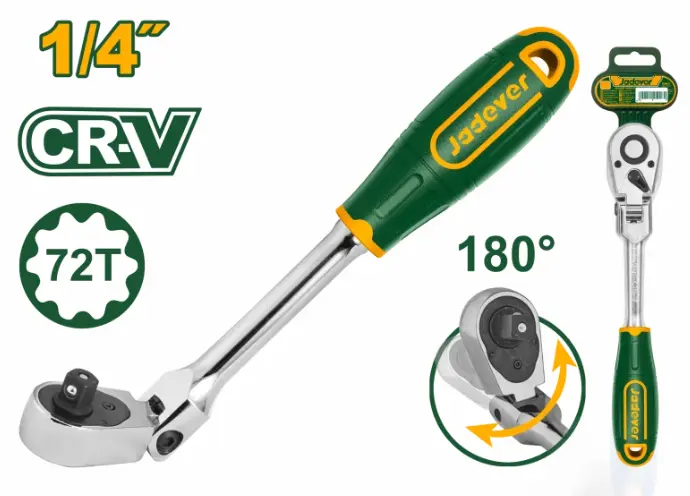 [JDRW4214] 1/4" 72T مسكة طقطاق مخلع