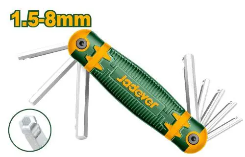 [JDHK2281] (1.5-8mm) 8pcs طقم مسدس سكين غلة