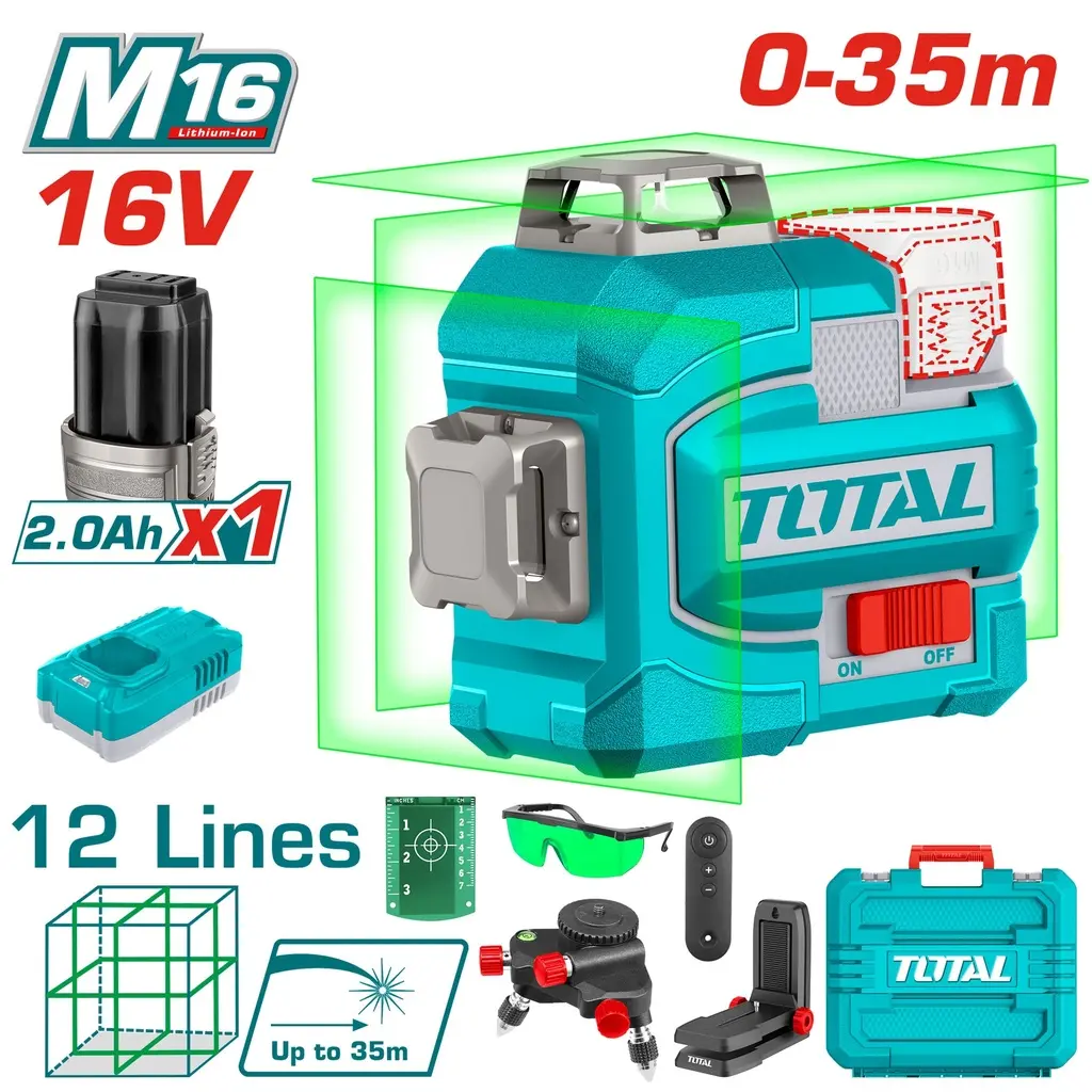 [TLL301201] 16V 3D 360° Green ليزر شقلة كل الاتجاهات+ريموت كونترول Price 144.30$