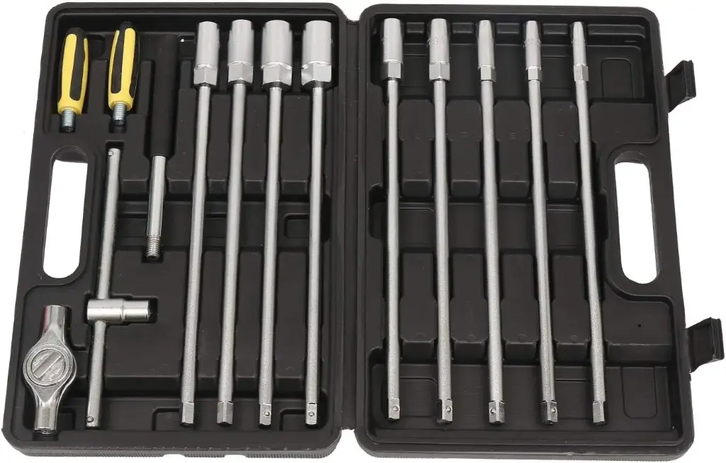 [435202] 12pcs Long Socket Set 8-19mm Price 32$