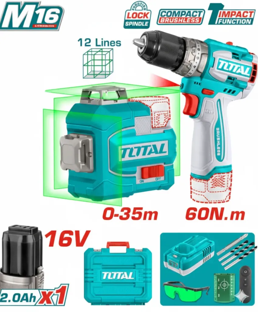 [TOSLI230110-F] 16V مقدح + ليزر شقلة Price 168$