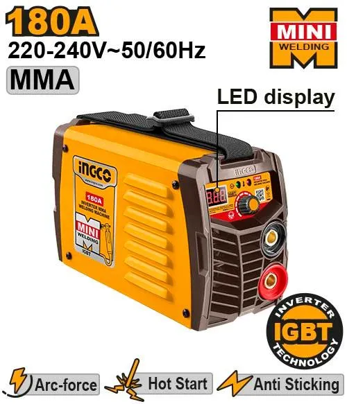 [ING-MMA18058] 180A MINI مكنة لحام انفرتر