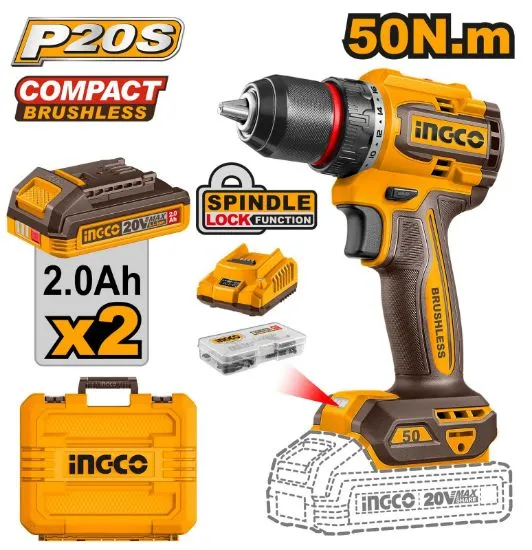 [CDLI205062] 20V 50n.m مقدح بطارية صناعي مع بطاريتين
