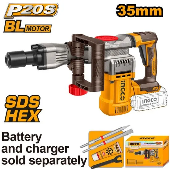 [CDBLI20358] 20V 35mm SDS Hex كومبرسور تكسير