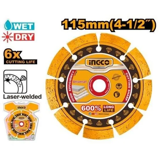 [DMD071151] (115x22.2)mm Wet and dry 10mm ديسك قص مفتح غرانيت