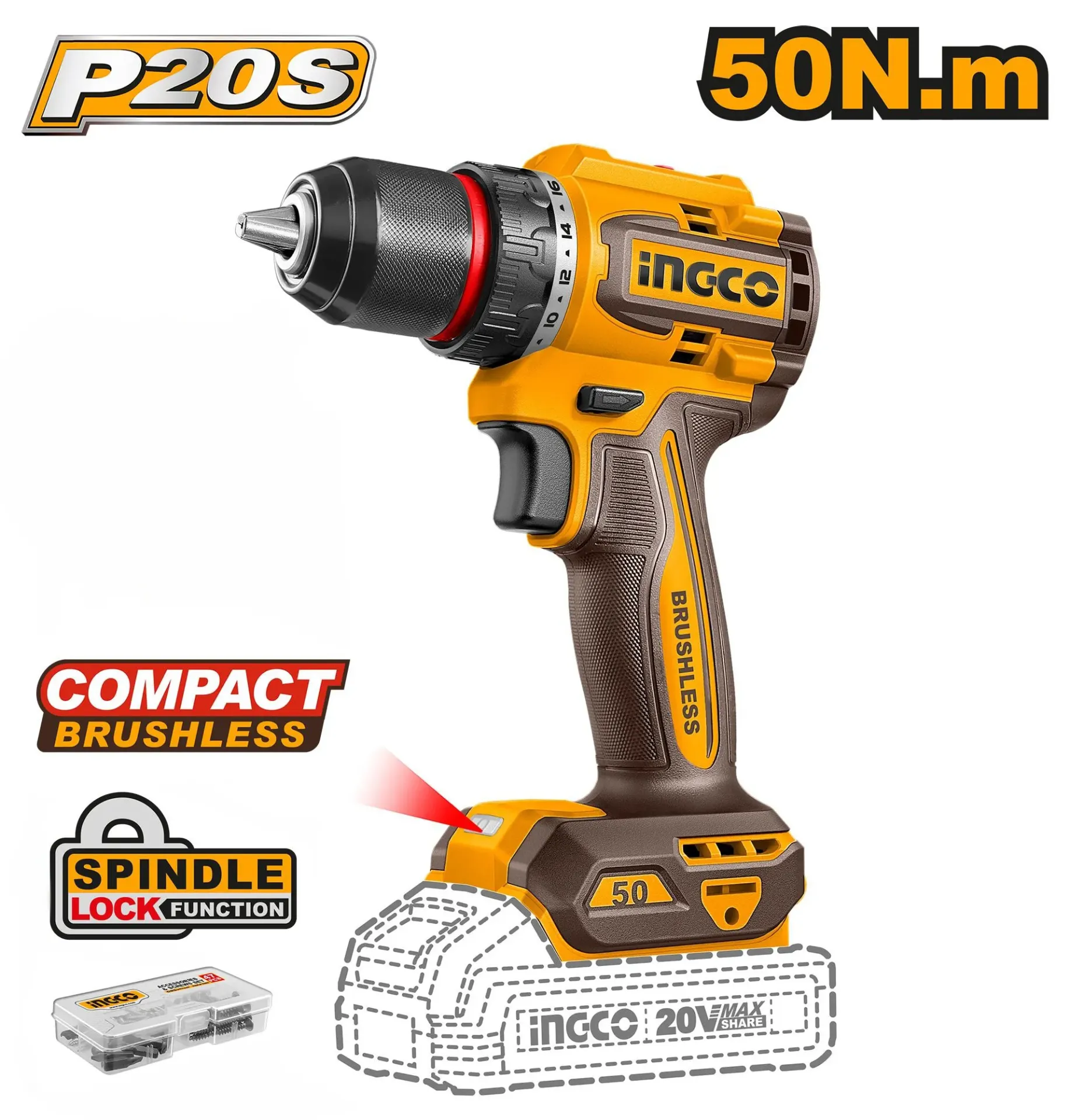 [CDLI205062-F] 20V 50n.m مقدح صناعي فدار Price 28$
