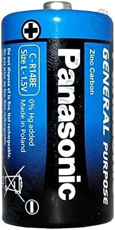 [C-R14BE] Panasonic Battery For Multi  R14BE 2pcs