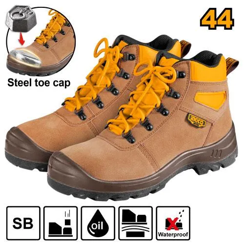 [SSH02SB.44] (Safety) حذاء عمال مع حماية للاصابع اصفر 44