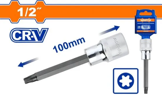 [WSC5215] 1/2" 100mm T40 طربوش راس منجم طويل