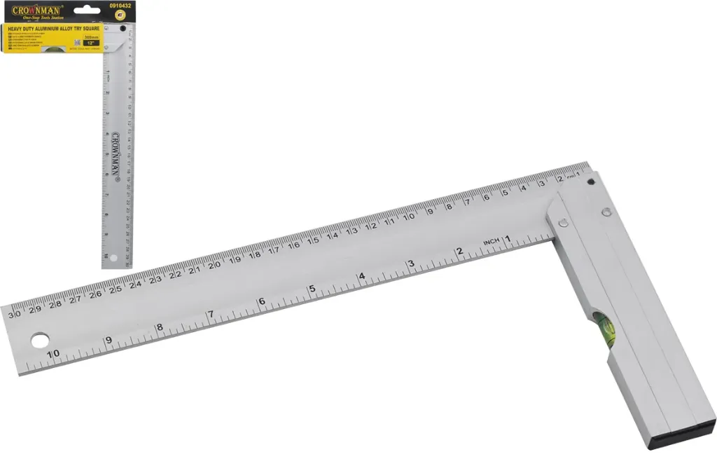 [0910430] 250mm مسطرة زاوية صناعية