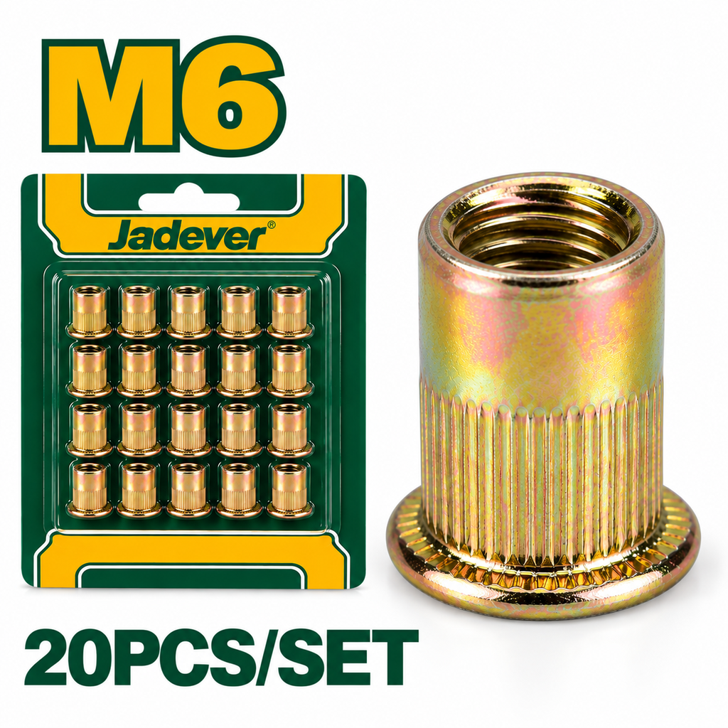 [JDRE1K16] 20pcs M6 طقم عزق تباشيم