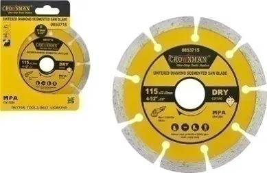 [0853715] 115mm 3 star ديسك الماس مقطع