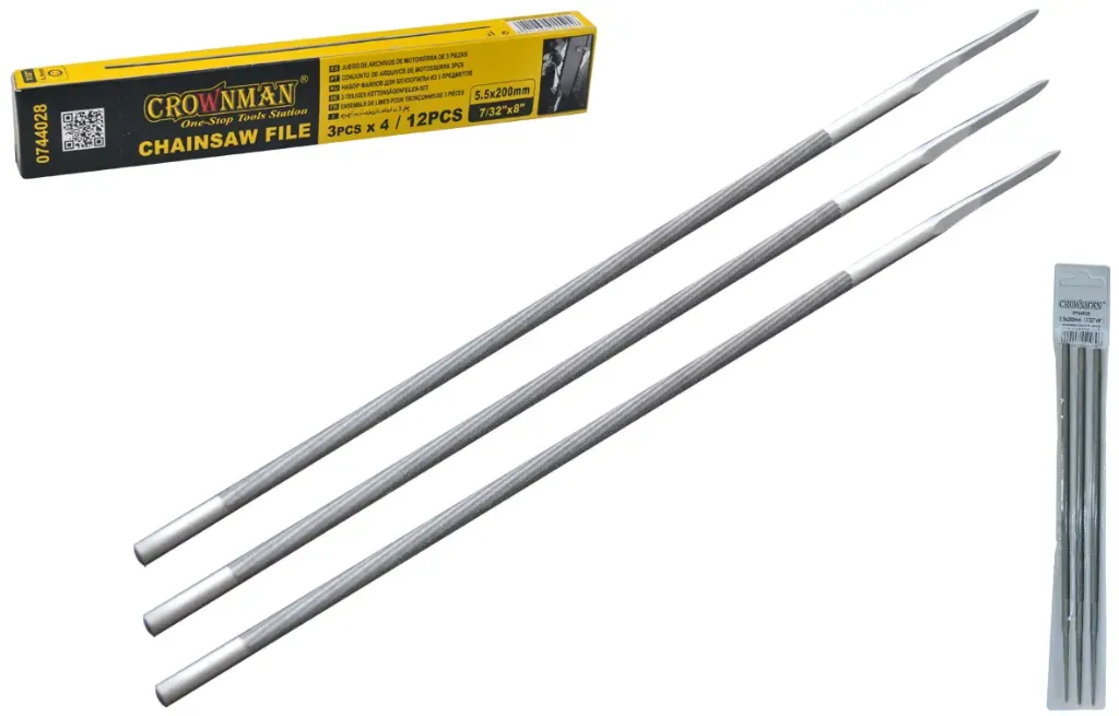 [0744028] 3pcs 200mmx5.5mm مبرد سلسلة منشار