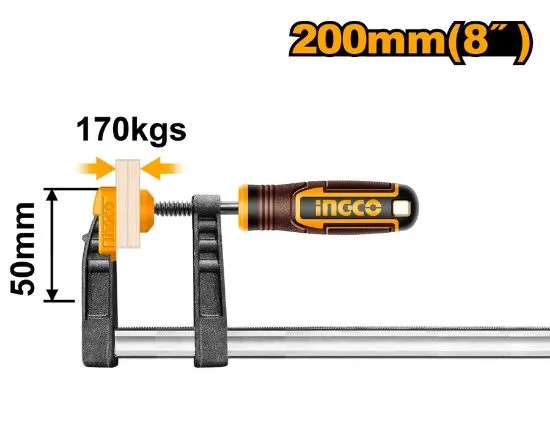 [HFC020502] 50x200mm ملزمة نجار صناعية