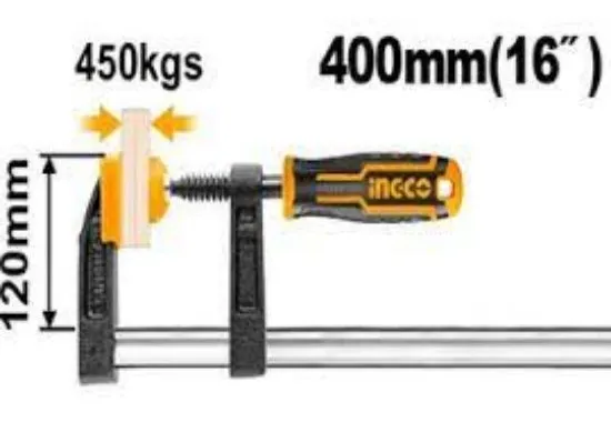 [HFC021204] 120x400mm ملزمة نجار صناعية