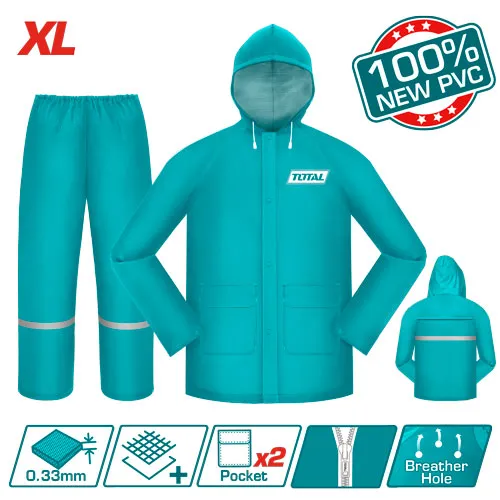 [THTRS031.XL] XL بدلة مطر