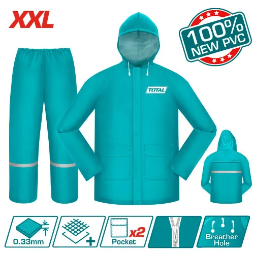 [THTRS031.XXL] XXL بدلة مطر