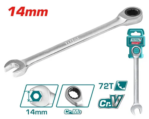 [TCSPAR141-F] 14mm مفتاح شق مسنن طقطاق