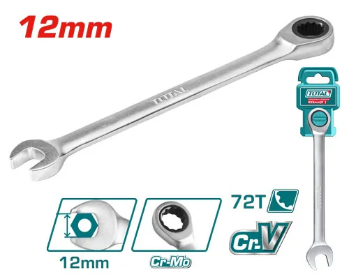 [TCSPAR121-F] 12mm مفتاح شق مسنن طقطاق