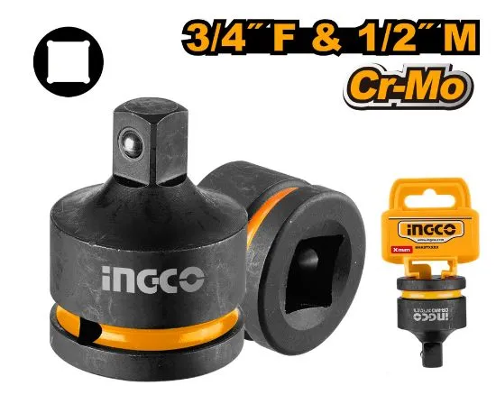 [HIAD3412] 3/4" F & 1/2" M تحويلة طربوش بولاد من