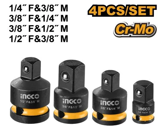 [HKISAD12438] 4pcs طقم ادبتر بولاد