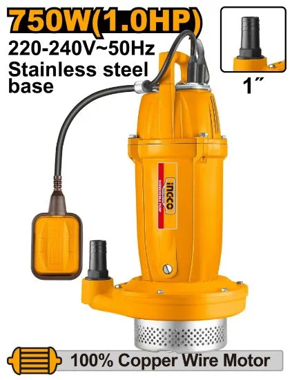 [SPC75068] 750W(1HP) 1" مضخة غاطسة